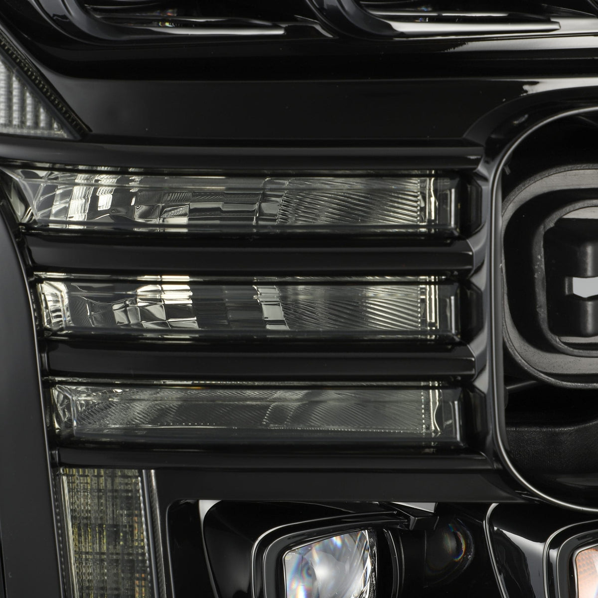 15-17 Ford F150 / 17-20 F150 Raptor NOVA-Series LED Projector Headlights Alpha-Black - view 3