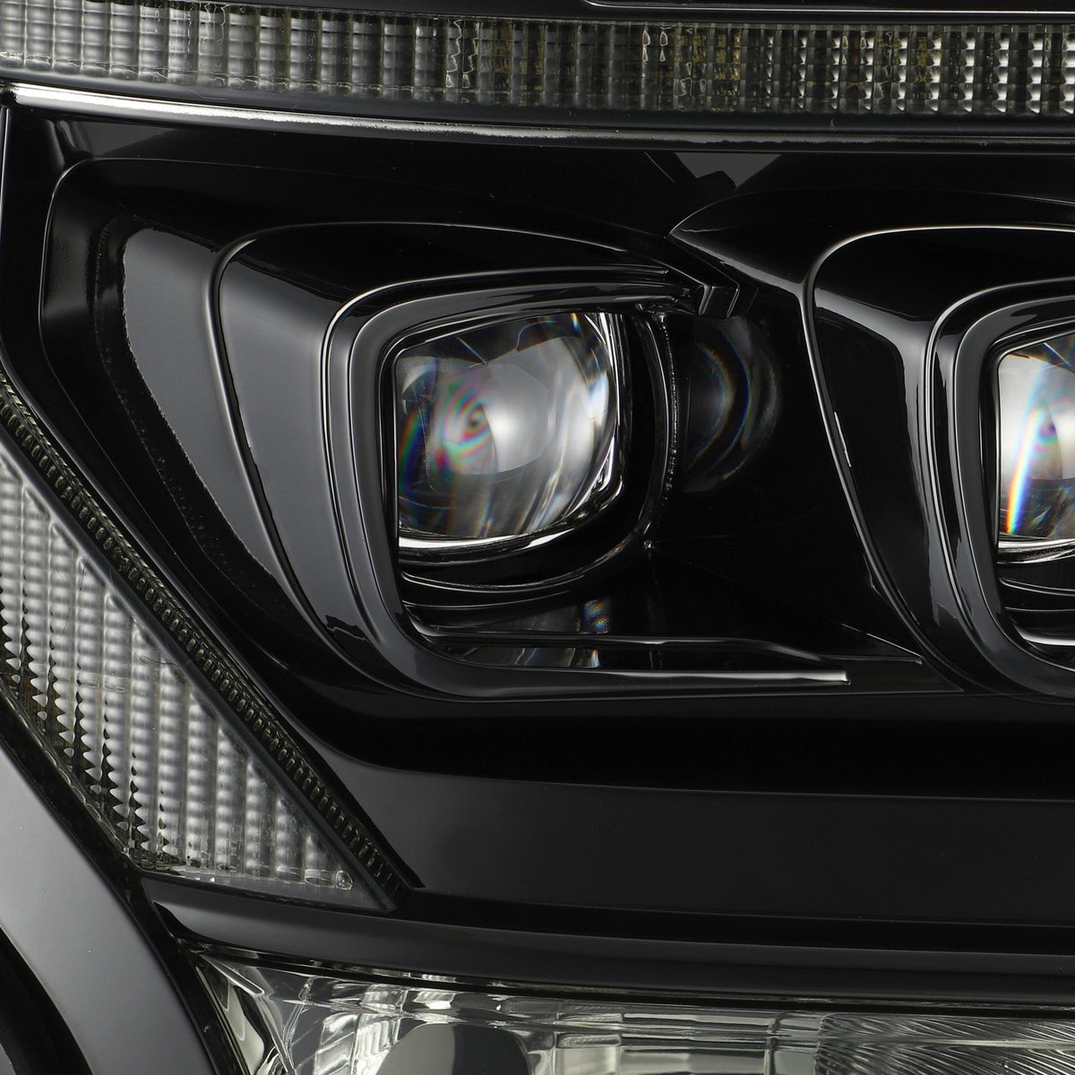 15-17 Ford F150 / 17-20 F150 Raptor NOVA-Series LED Projector Headlights Alpha-Black - view 2