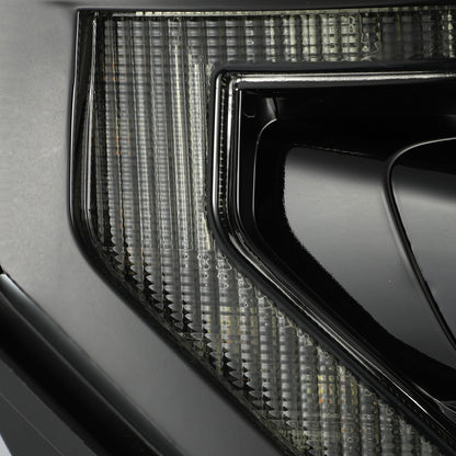 15-17 Ford F150 / 17-20 F150 Raptor NOVA-Series LED Projector Headlights Alpha-Black - view 4