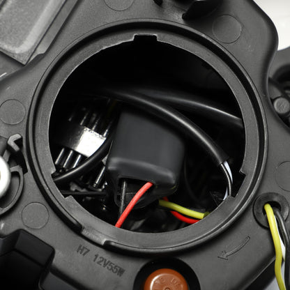 15-17 Ford F150 / 17-20 F150 Raptor NOVA-Series LED Projector Headlights Alpha-Black - view 15