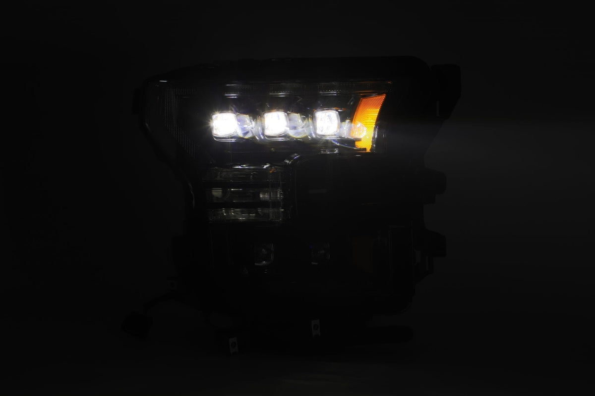 15-17 Ford F150 / 17-20 F150 Raptor NOVA-Series LED Projector Headlights Black - view 5