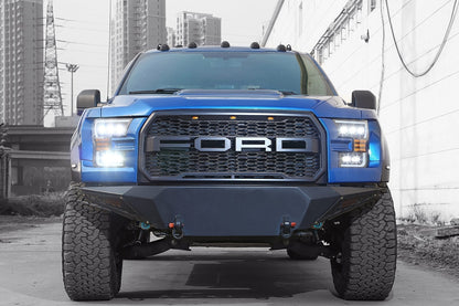 15-17 Ford F150 / 17-20 F150 Raptor NOVA-Series LED Projector Headlights Chrome - view 14