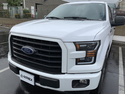 15-17 Ford F150 / 17-20 Ford F150 Raptor LUXX-Series LED Projector Headlights Black - view 9