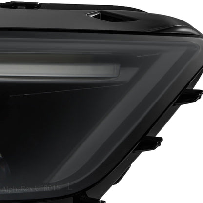 15-17 Ford Mustang/18-20 Mustang Shelby GT350/GT500 MK II NOVA-Series LED Projector Headlights Alpha-Black - view 13