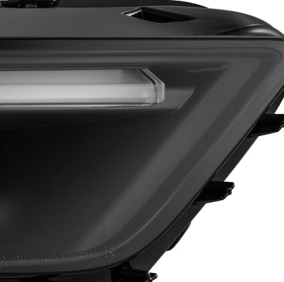 15-17 Ford Mustang/18-20 Mustang Shelby GT350/GT500 MK II NOVA-Series LED Projector Headlights Black - view 13