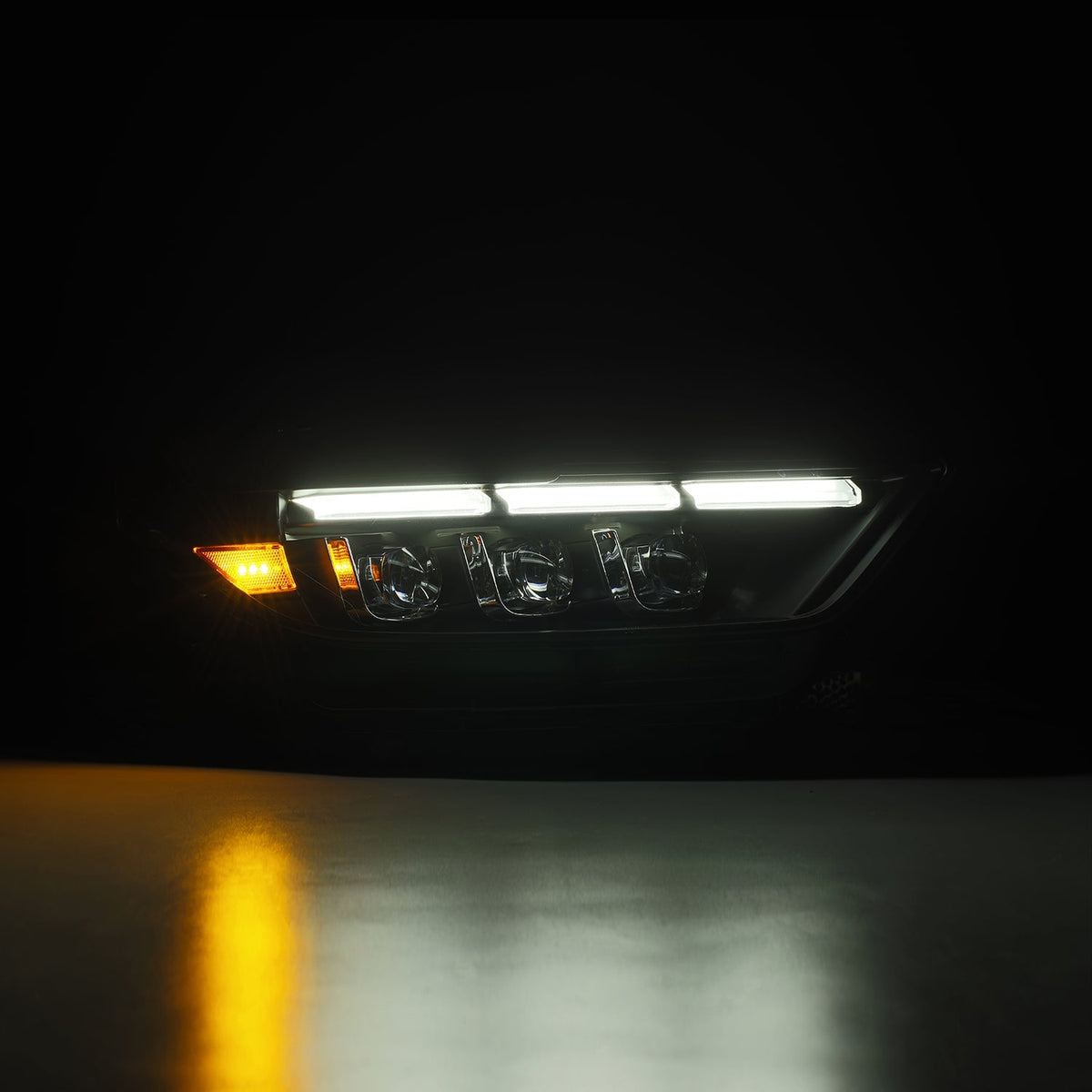 15-17 Ford Mustang/18-20 Mustang Shelby GT350/GT500 MK II NOVA-Series LED Projector Headlights Black - view 10