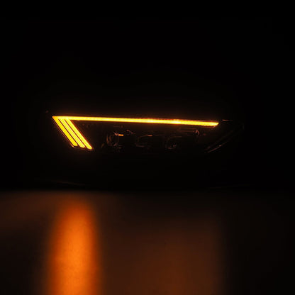 15-17 Ford Mustang/18-20 Mustang Shelby GT350/GT500 NOVA-Series LED Projector Headlights Alpha-Black - view 9