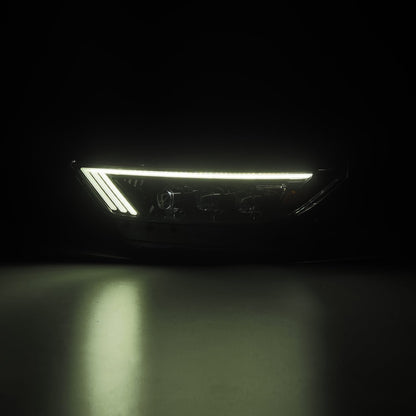 15-17 Ford Mustang/18-20 Mustang Shelby GT350/GT500 NOVA-Series LED Projector Headlights Alpha-Black - view 8