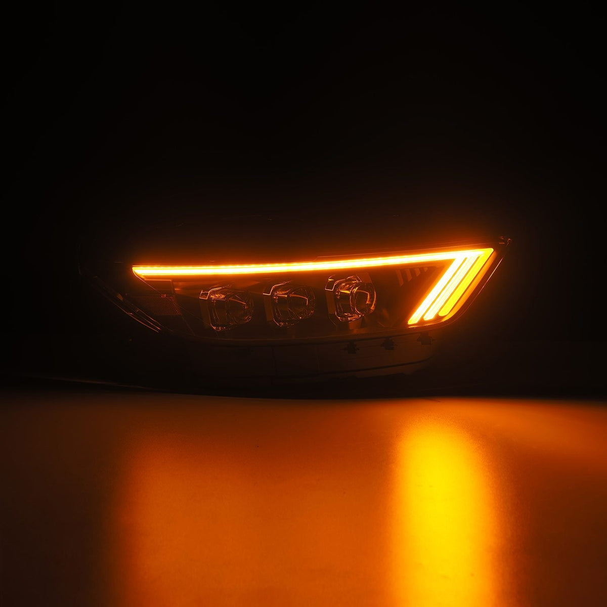 15-17 Ford Mustang/18-20 Mustang Shelby GT350/GT500 NOVA-Series LED Projector Headlights Black - view 8