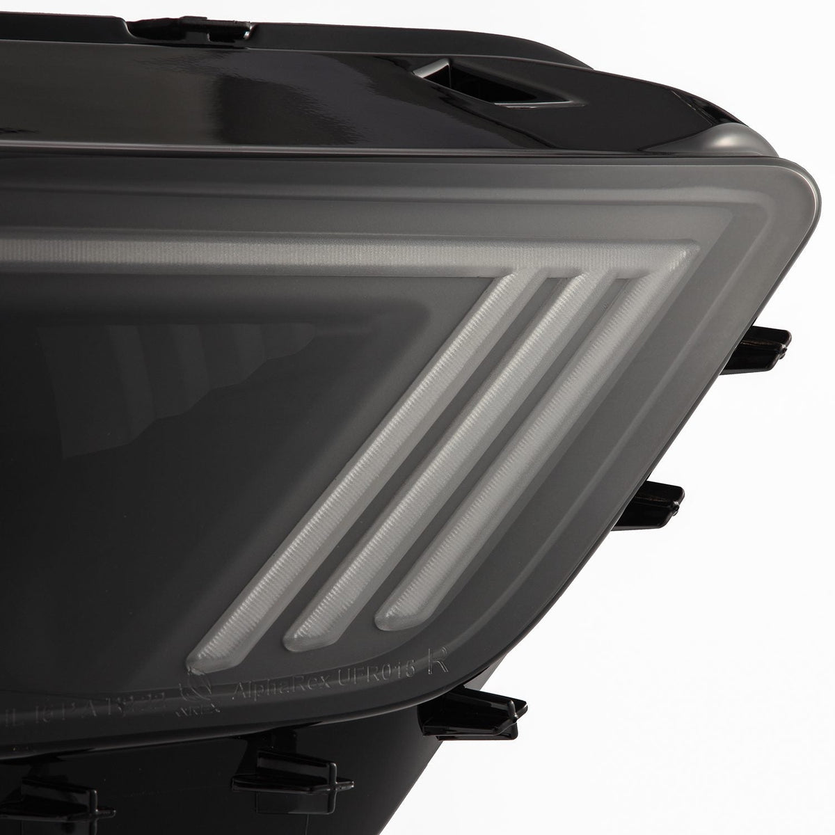 15-17 Ford Mustang/18-20 Mustang Shelby GT350/GT500 NOVA-Series LED Projector Headlights Black - view 12