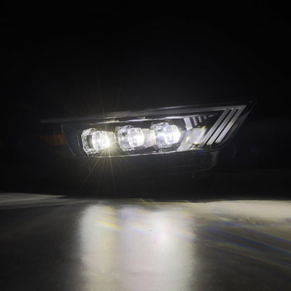 15-17 Ford Mustang/18-20 Mustang Shelby GT350/GT500 NOVA-Series LED Projector Headlights Black - view 7