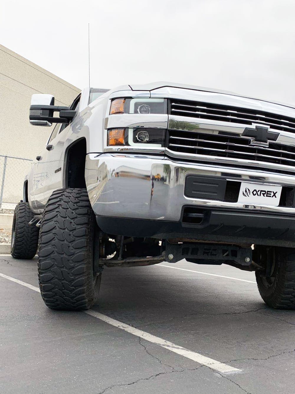 15-19 Chevrolet Silverado 2500HD/3500HD LUXX-Series LED Projector Headlights Black - view 4