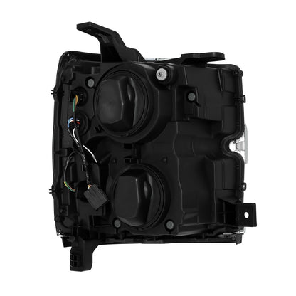 15-19 Chevrolet Silverado 2500HD/3500HD MK II NOVA-Series LED Projector Headlights Black - view 14