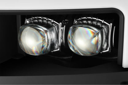 15-19 Chevrolet Silverado 2500HD/3500HD MK II NOVA-Series LED Projector Headlights Black - view 13