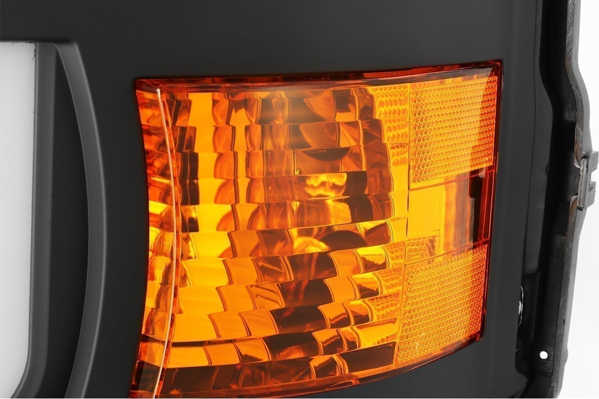 15-19 Chevrolet Silverado 2500HD/3500HD MK II NOVA-Series LED Projector Headlights Black - view 12