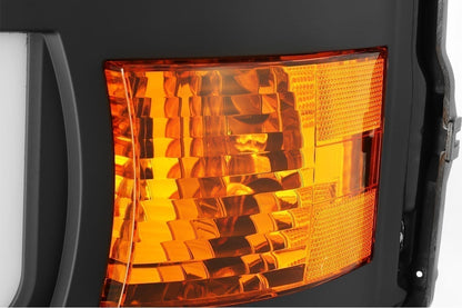 15-19 Chevrolet Silverado 2500HD/3500HD MK II NOVA-Series LED Projector Headlights Black - view 12