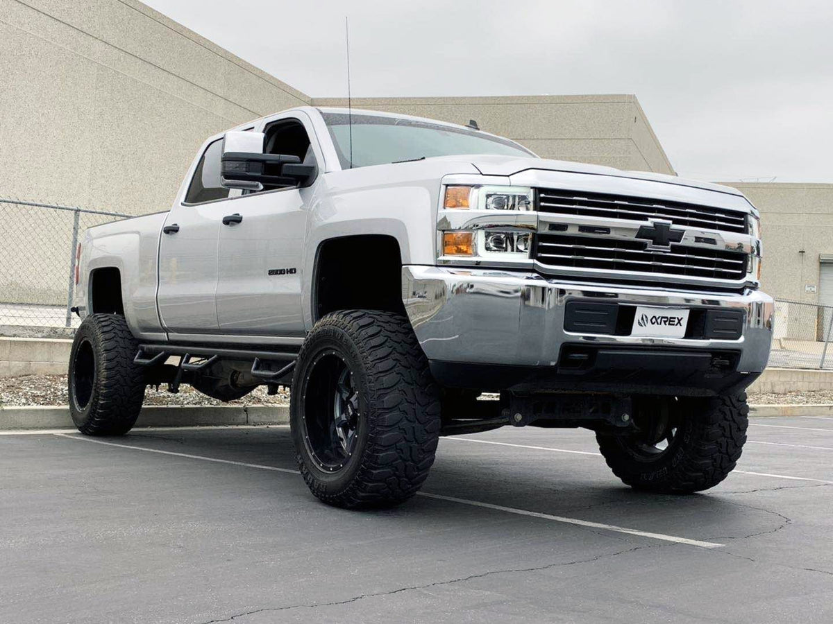 15-19 Chevrolet Silverado 2500HD/3500HD LUXX-Series LED Projector Headlights Chrome - view 4