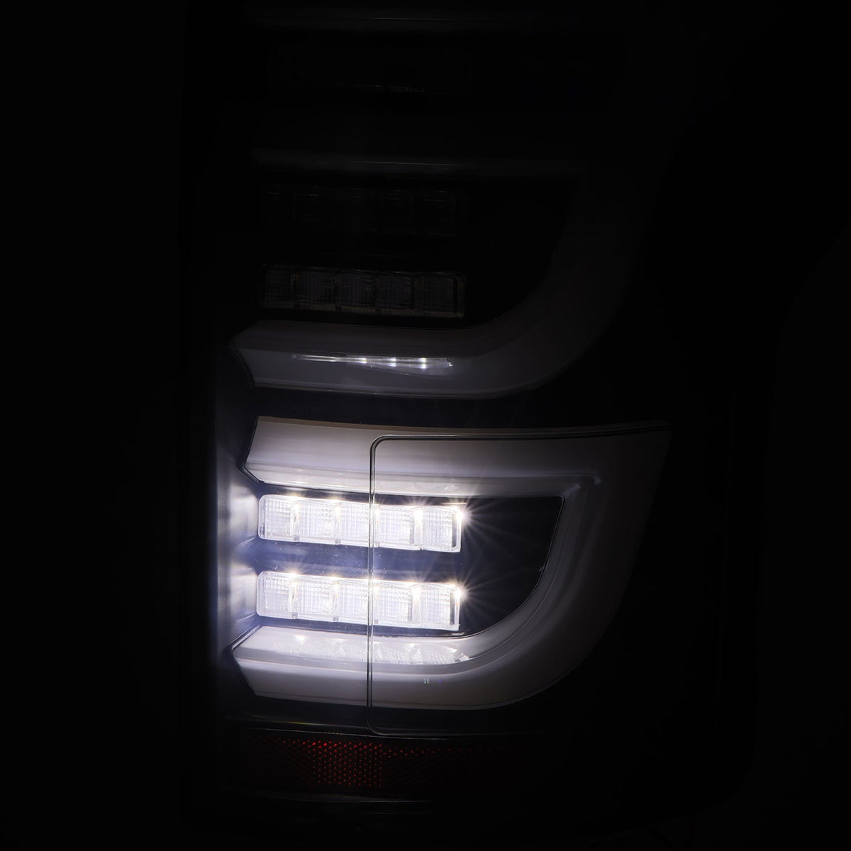 15-20 Ford F150 LUXX-Series LED Tail Lights Black Smoke - view 6