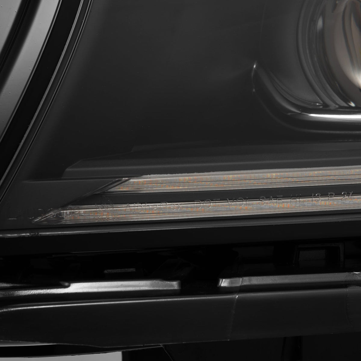 15-23 Dodge Charger LUXX-Series LED Projector Headlights Black - view 16