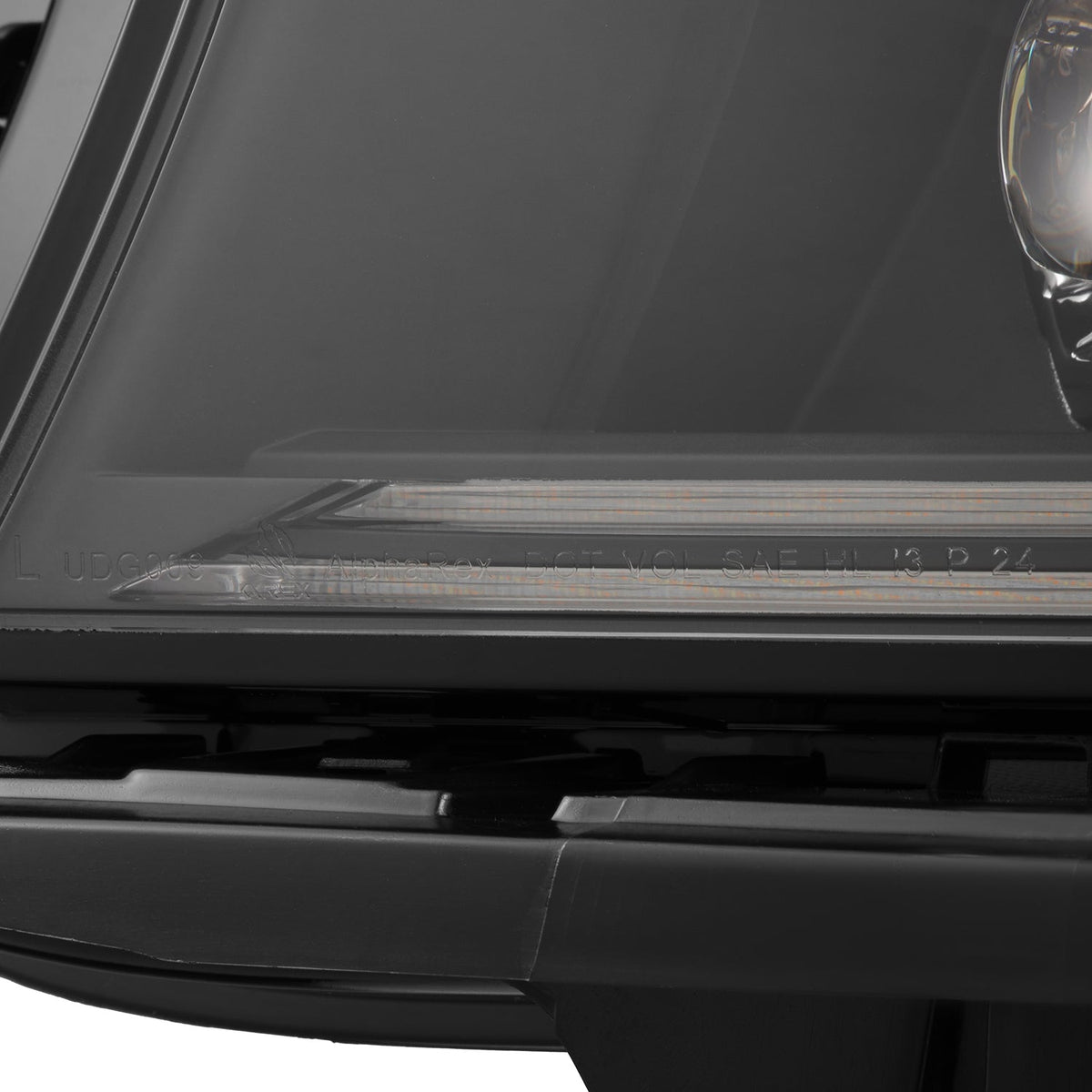 15-23 Dodge Charger NOVA-Series LED Projector Headlights Black - view 9