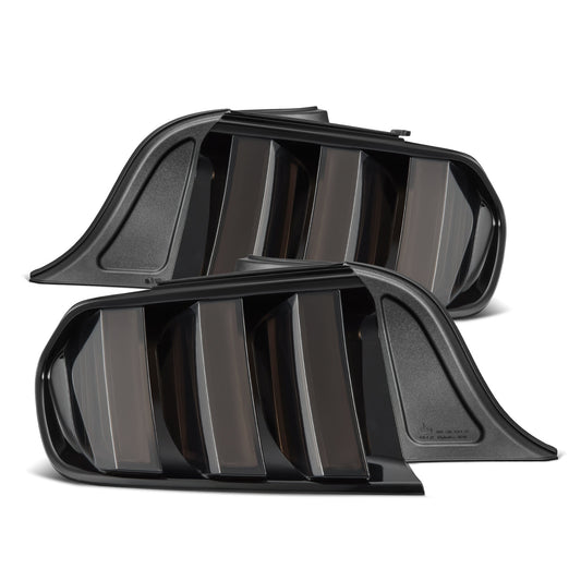 15-23 Ford Mustang NOVA-Series Prismatic LED Tail Lights Alpha-Black - view 1