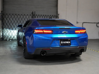 16-18 Chevrolet Camaro PRO-Series LED Tail Lights Jet Black - view 2