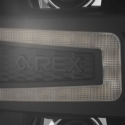 16-18 Chevrolet Silverado 1500 LUXX-Series LED Projector Headlights Black - view 3