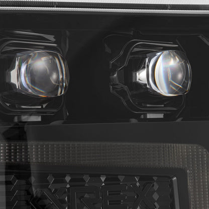 16-18 Chevrolet Silverado 1500 NOVA-Series LED Projector Headlights Alpha-Black - view 10