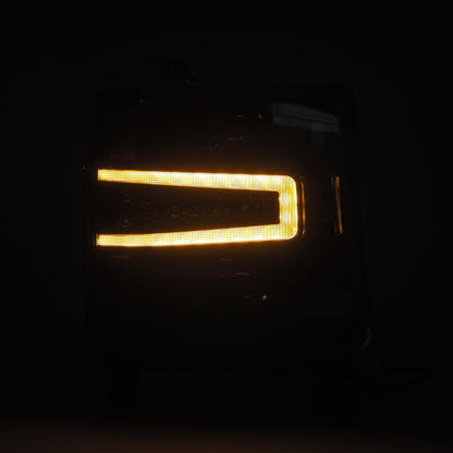 16-18 Chevrolet Silverado 1500 NOVA-Series LED Projector Headlights Alpha-Black - view 6