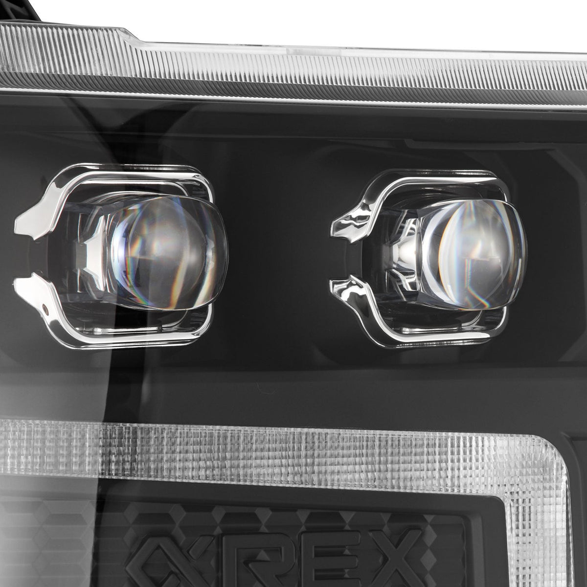 16-18 Chevrolet Silverado 1500 NOVA-Series LED Projector Headlights Black - view 9
