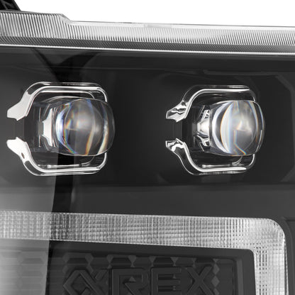 16-18 Chevrolet Silverado 1500 NOVA-Series LED Projector Headlights Black - view 9