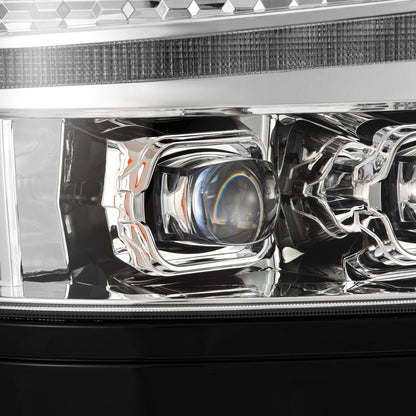 16-18 Chevrolet Silverado 1500 NOVA-Series LED Projector Headlights Chrome - view 9
