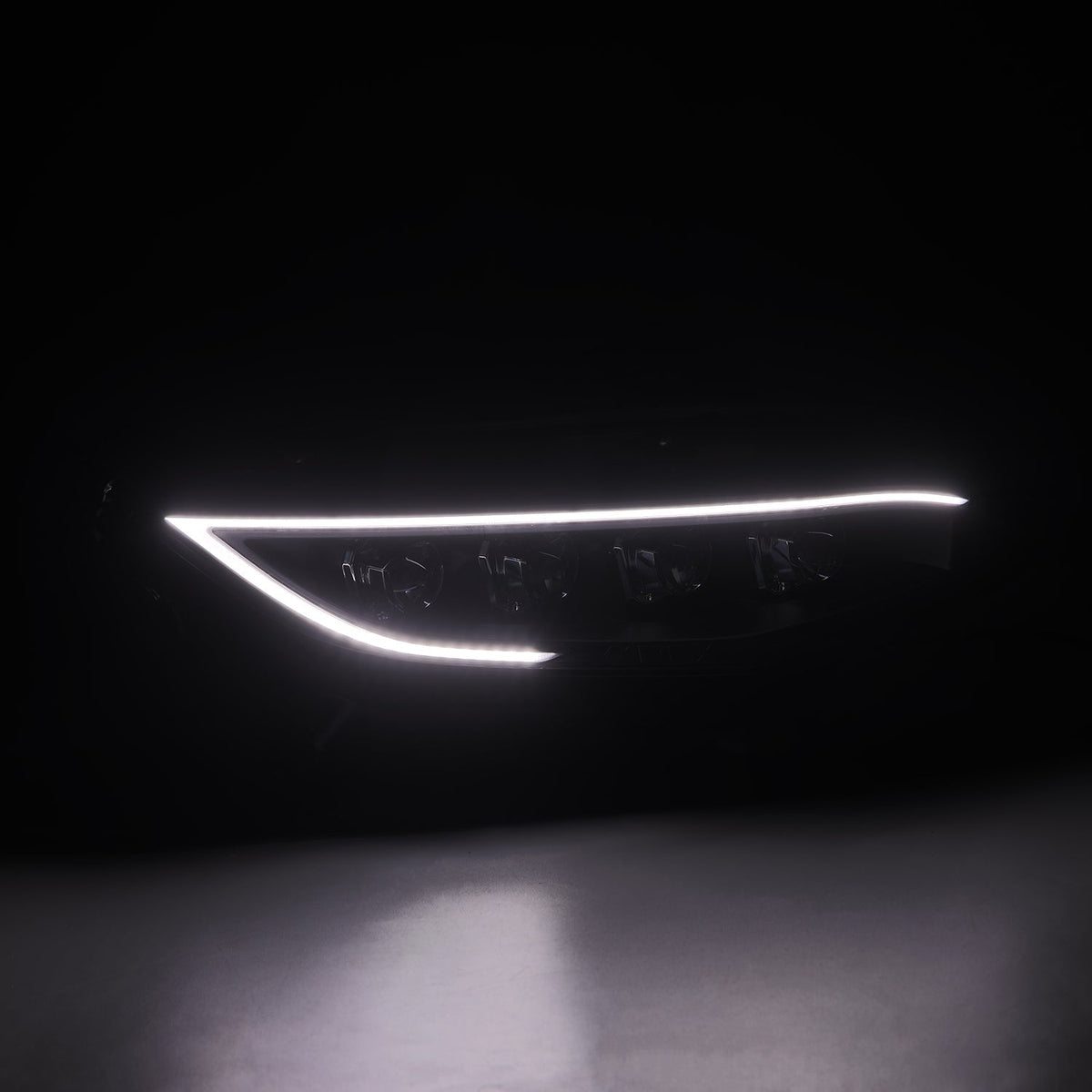16-21 Honda Civic NOVA-Series LED Projector Headlights Alpha-Black - view 6
