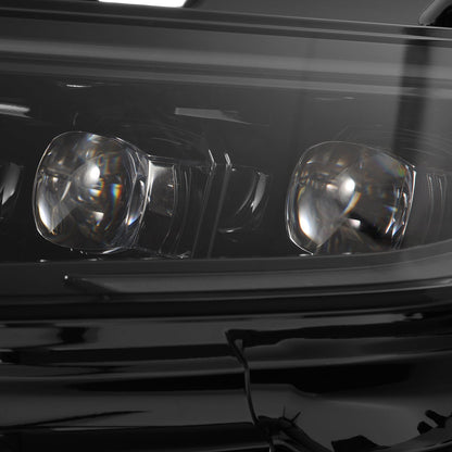 16-21 Honda Civic NOVA-Series LED Projector Headlights Alpha-Black - view 9