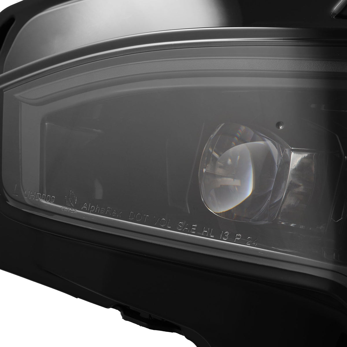 16-21 Honda Civic NOVA-Series LED Projector Headlights Alpha-Black - view 8