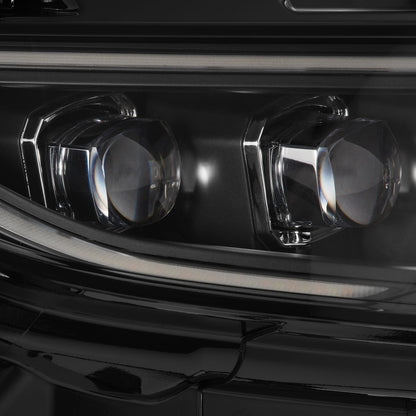 16-21 Honda Civic NOVA-Series LED Projector Headlights Black - view 10