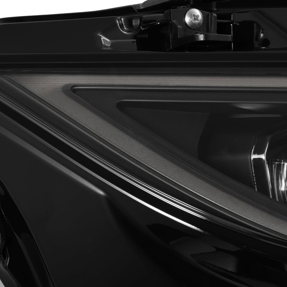 16-21 Honda Civic NOVA-Series LED Projector Headlights Black - view 8