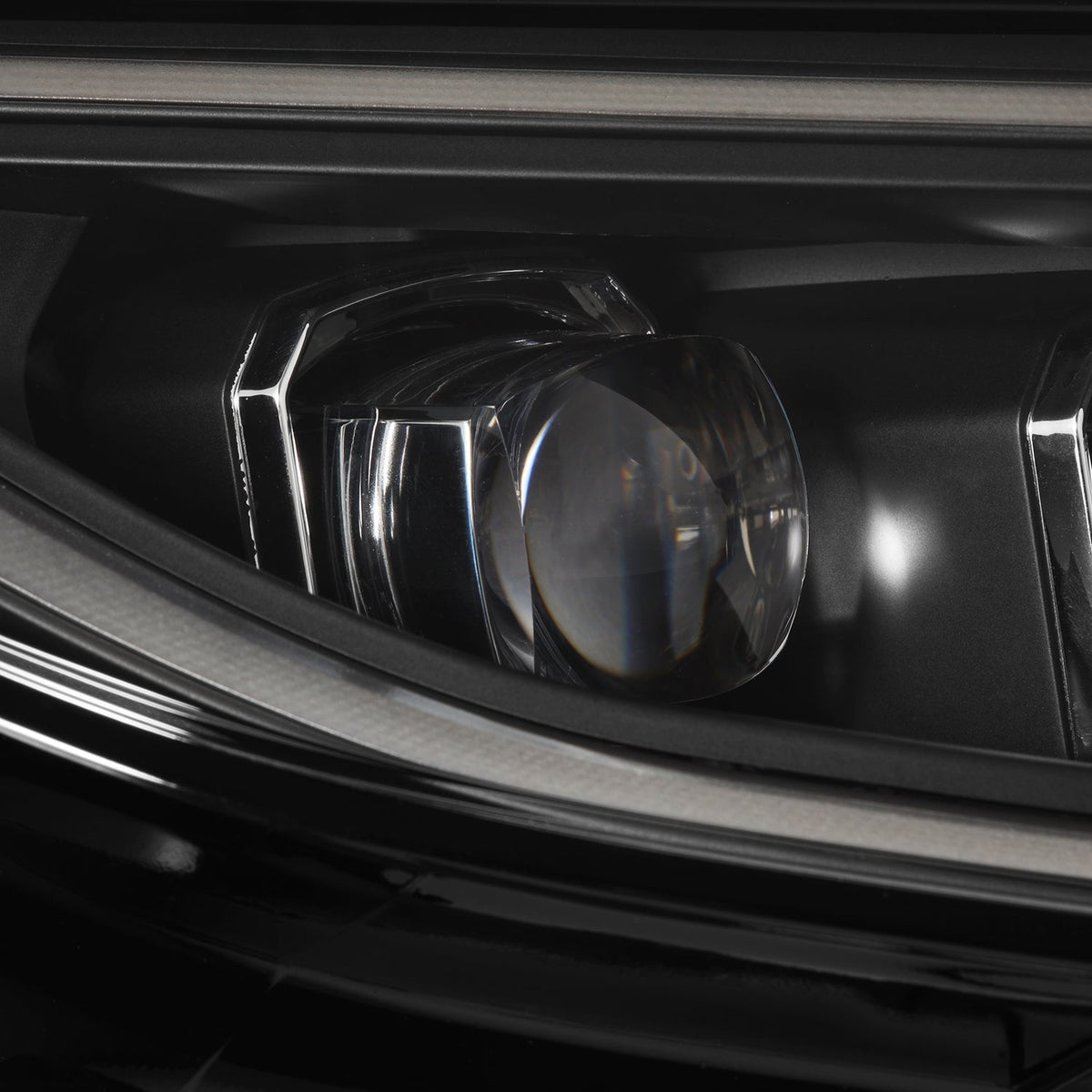 16-21 Honda Civic NOVA-Series LED Projector Headlights Black - view 9