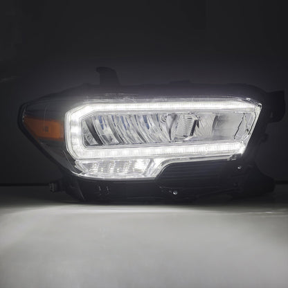 16-23 Toyota Tacoma LUXX-Series LED Crystal Headlights Chrome - view 2