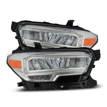 16-23 Toyota Tacoma LUXX-Series LED Crystal Headlights Chrome - view 1