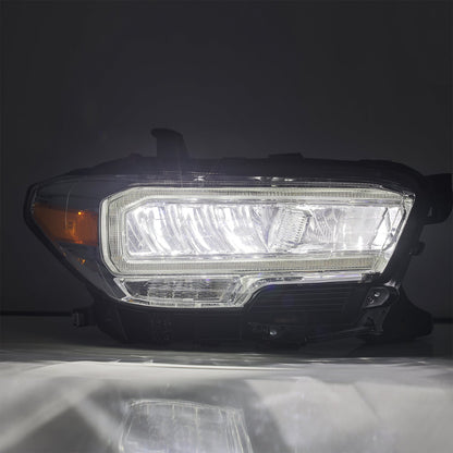 16-23 Toyota Tacoma LUXX-Series LED Crystal Headlights Chrome - view 5