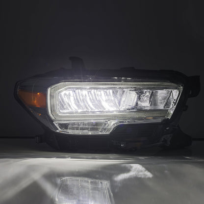 16-23 Toyota Tacoma LUXX-Series LED Crystal Headlights Chrome - view 4