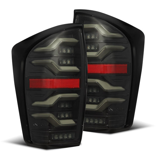 16-23 Toyota Tacoma LUXX-Series LED Tail Lights Alpha-Black - view 1