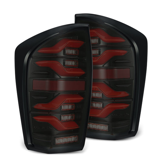 16-23 Toyota Tacoma LUXX-Series LED Tail Lights Black-Red - view 1