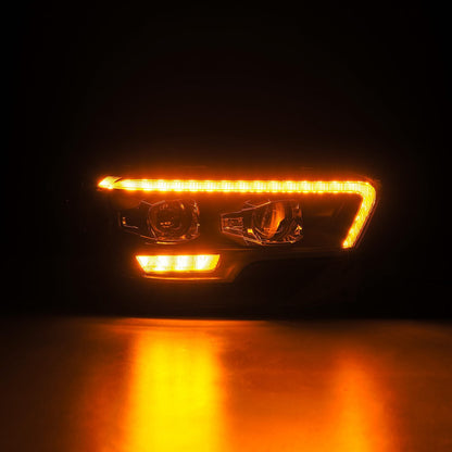 16-23 Toyota Tacoma MK II LUXX-Series LED Projector Headlights Alpha-Black - view 6