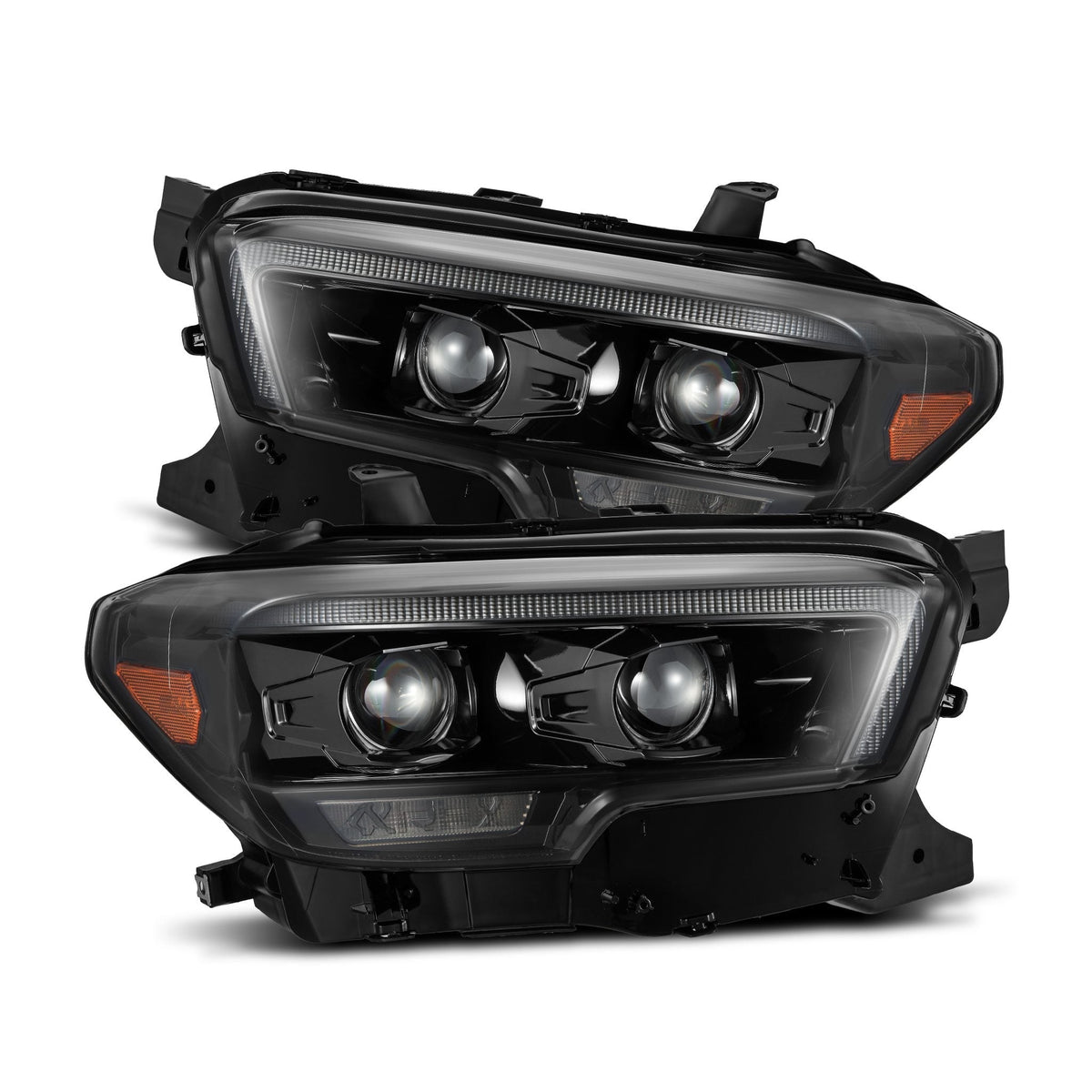16-23 Toyota Tacoma MK II LUXX-Series LED Projector Headlights Alpha-Black - view 1