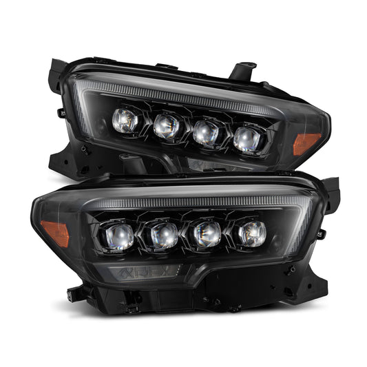 16-23 Toyota Tacoma MK II NOVA-Series LED Projector Headlights Alpha-Black - view 1