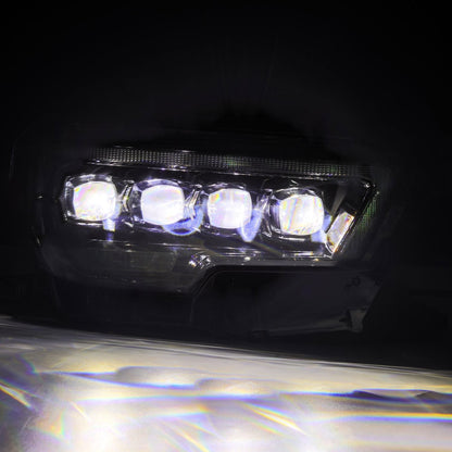 16-23 Toyota Tacoma MK II NOVA-Series LED Projector Headlights Alpha-Black - view 3