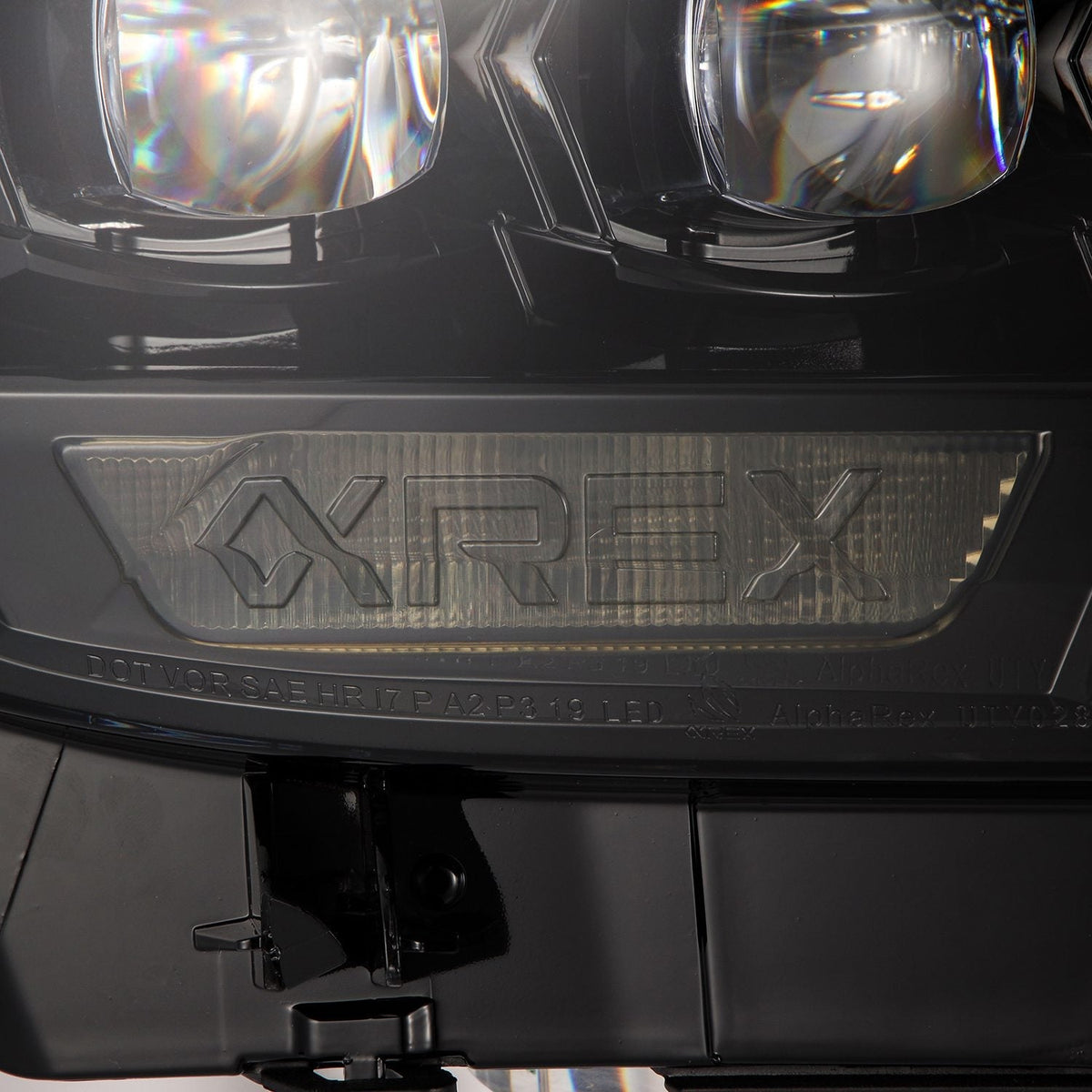 16-23 Toyota Tacoma MK II NOVA-Series LED Projector Headlights Alpha-Black - view 13