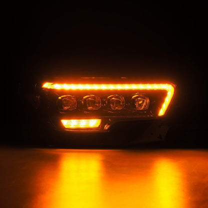 16-23 Toyota Tacoma MK II NOVA-Series LED Projector Headlights Alpha-Black - view 5